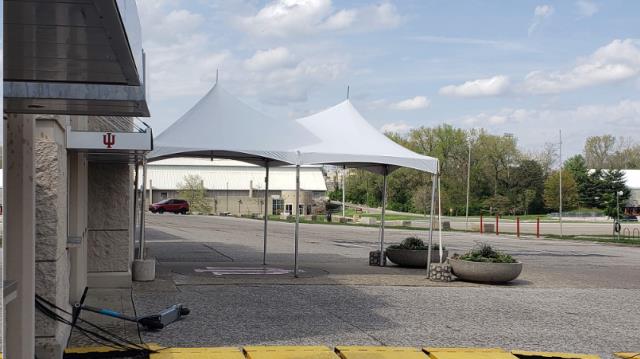 Rental store for TENT 10X20 HIGH PEAK FRAME  DOUBLE PEAK in Bloomington IN