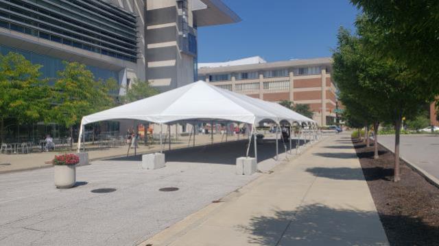 Rental store for TENT 30X120 F3 FRAME HIP INCL in Bloomington IN