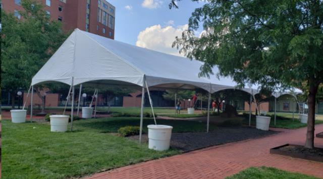 Rental store for TENT 40X40 NAVI-TRAC FRAME SOL in Bloomington IN