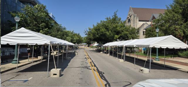 Rental store for TENT 10X80 FRAME  KIT in Bloomington IN